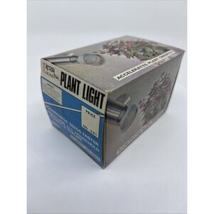 Vtg New Stock Plant Light By Action Home 75 Watt